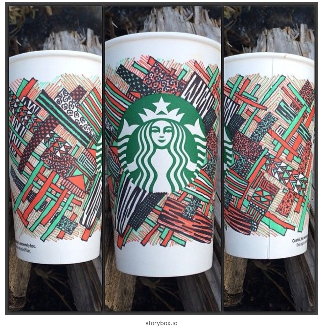 UGC – Starbucks Becher bemalt