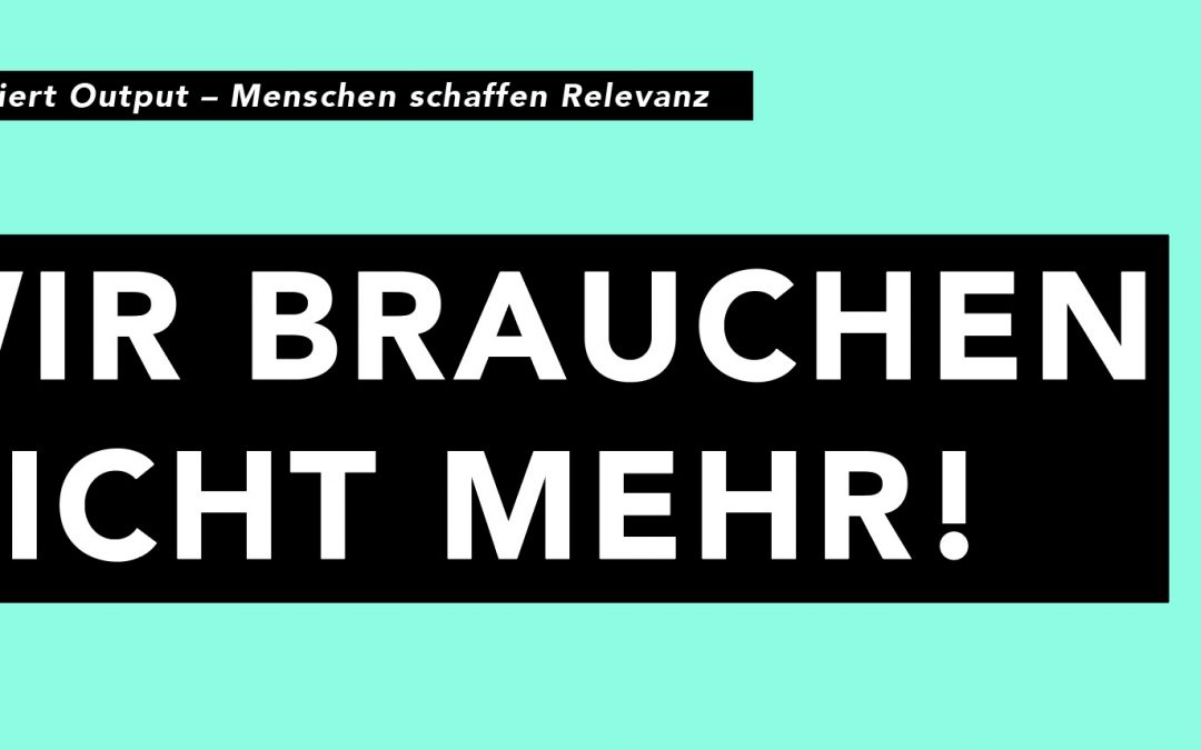 Minimal Viable Content